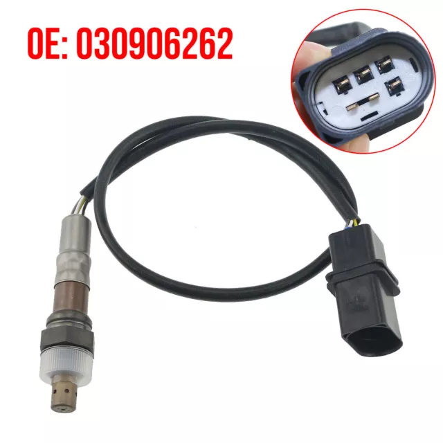 5 Wire Lambda Oxygen Sensor For Audi VW Seat Skoda 1.4 16V 1.6 Petrol 030906262