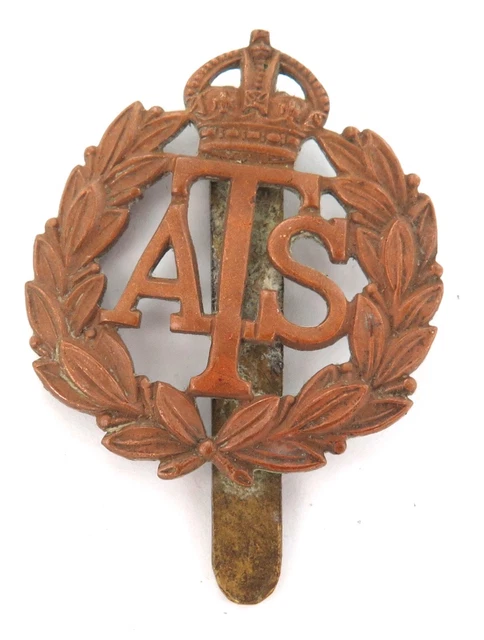.VINTAGE BRITISH MILITARY Badge Ats. Auxiliary Territorial Service. $50 ...