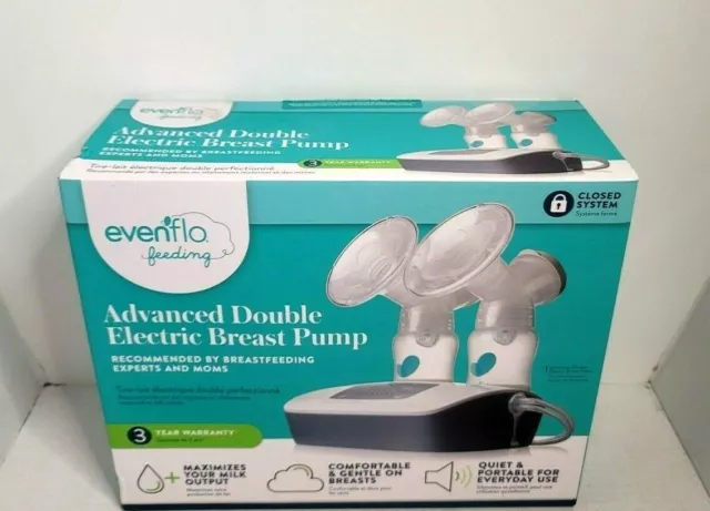 Evenflo Advanced Double Electric Breast Pump BRAND NEW SEALED FAST SHIPPING!!!