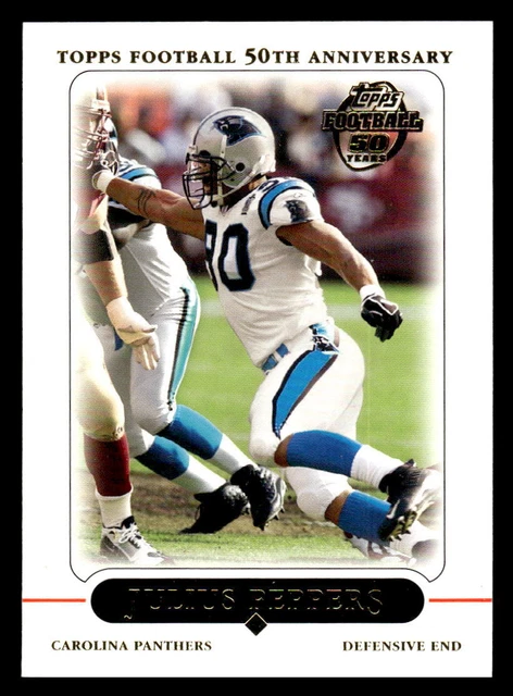 Lot 50 Cartes Carolina Panthers – NFL – Pas De Doublons – Près De Neuf