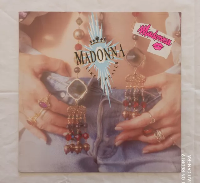 Vinile 33 giri LP Madonna Like a Prayer 1989