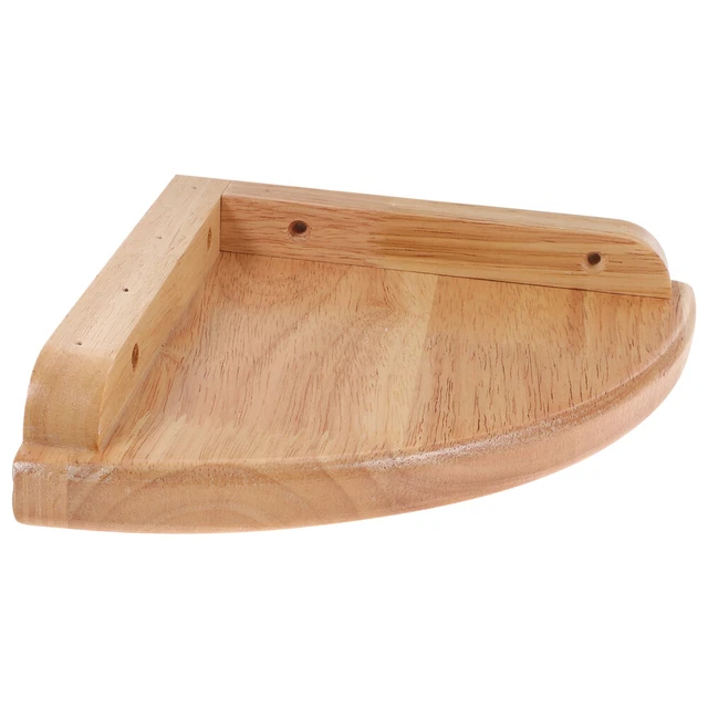 7 INCHES CORNER Shelf Board Wall Mounted Mounting Wallmounted £22.35