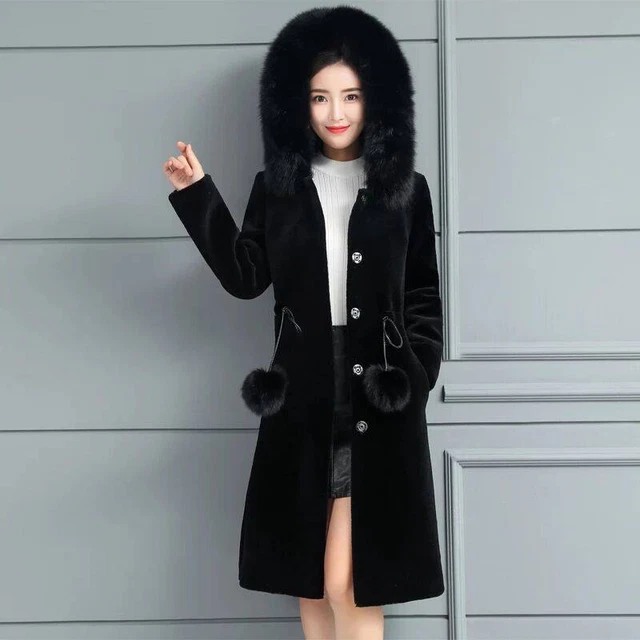 Veste fausse hotsell fourrure capuche femme