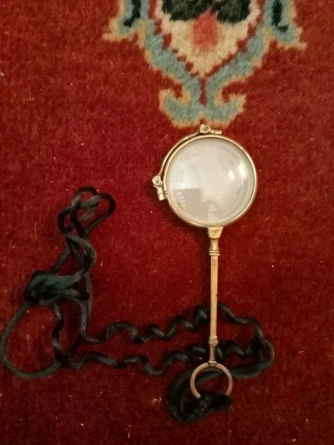 antichi occhiali pieghevoli lorgnette