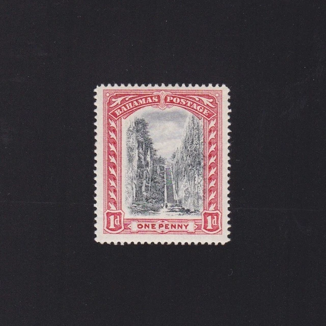 BAHAMAS 1901, Sc# 33, Wmk Crown CC, nature, MH