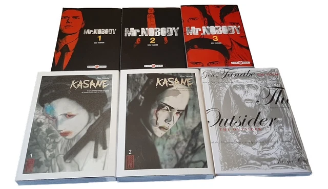 MANGAS GOU TANABE / LOVECRAFT - Mr Nobody 3 tomes + Kasane 2 tomes