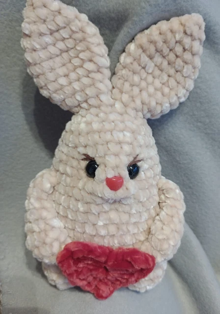 Amigurumi Puppe Hase Handarbeit ca. 21 cm gehäkelt