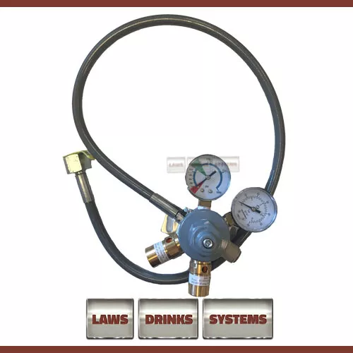 CO2 Gas Primary Regulator - Wall Mounted - NEXT WRKING DAY DELIVERY
