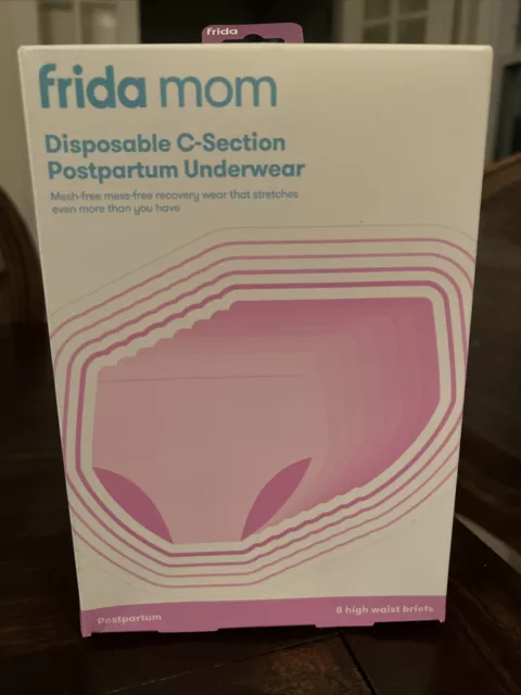 FRIDA MOM DISPOSABLE Underwear C-Section High-waist Postpartum 8 Pack  Regular £13.49 - PicClick UK