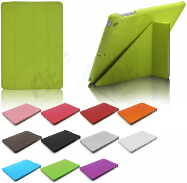 Ultra Thin Slim Smart Case Origami Stand Stylish Versa Cover for All Apple iPad