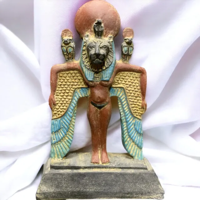 RARE ANCIENT EGYPTIAN ANTIQUITIES Stone Statue Of Goddess Sekhmet Pharaonic BC