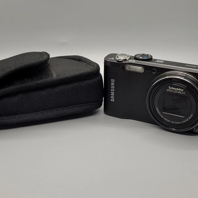 Samsung WB690 12.0MP Compact Digital Camera Black Tested