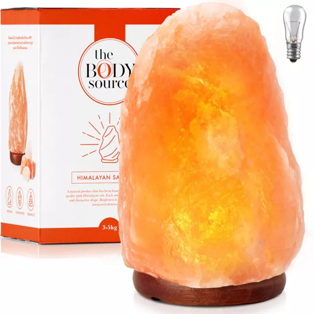 Lampe en Cristal de Sel d'Himalaya The Body Source - 2-3kg