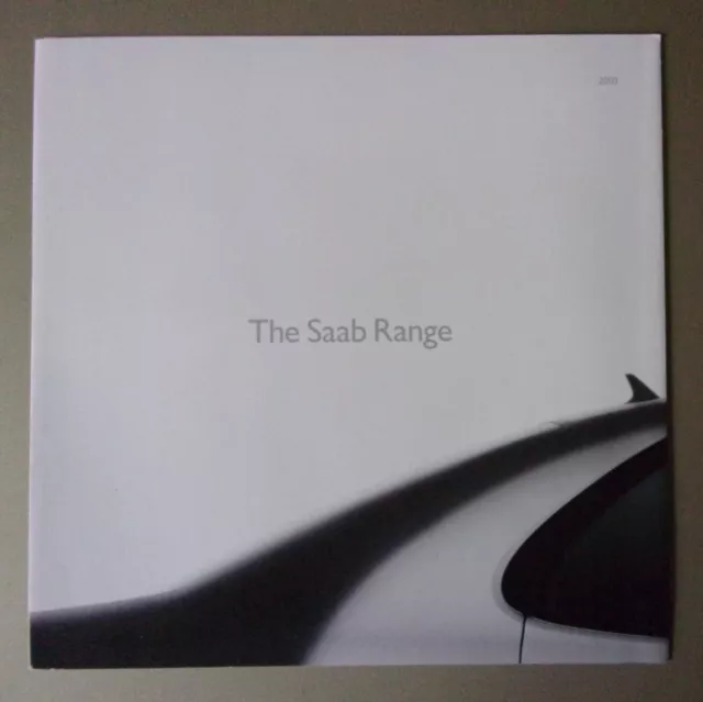 SAAB RANGE orig 2003 UK Mkt Sales Brochure - 9-3 Convertible Sport Saloon 9-5