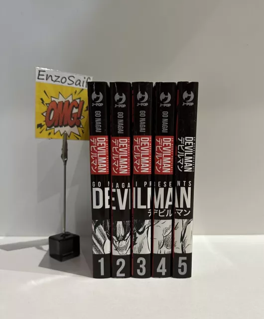 DEVILMAN di Go Nagai  1/5  SERIE COMPLETA - J-POP - PERFETTI.