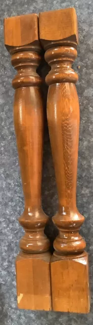 wood  Column 19-3/8” X 2-3/8” Post (2)