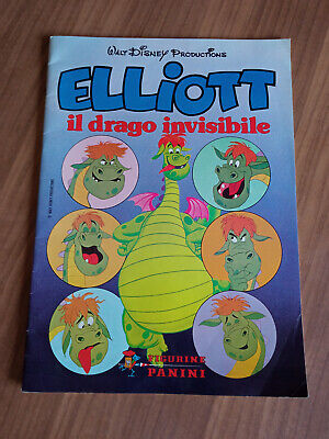 ELLIOTT IL DRAGO INVISIBILE PETE'S DRAGON 5 BUSTINA FIGURINE Disney PANINI 1978 