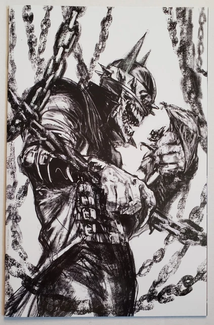 Dark Knights Metal #5 NM Dell'otto Batman Who Laughs Sketch Variant DC Comics