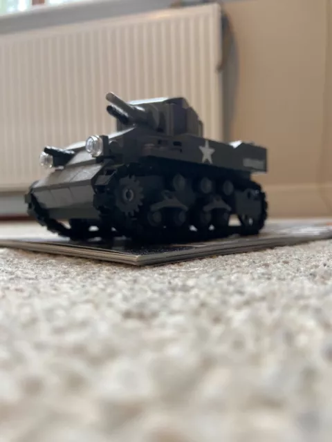 lego ww2 tank, BRICKMANIA STUART (Vaulted) 3