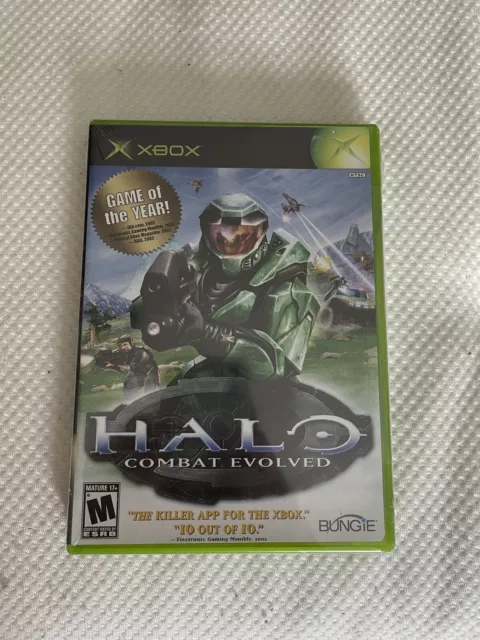 Halo: Combat Evolved (Microsoft Xbox, 2001) SEALED Brand New