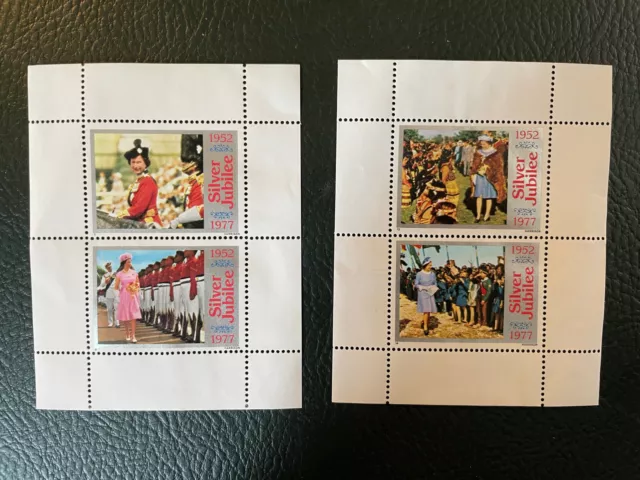 1977 Silver Jubilee Cinderella Stamps. MNH.