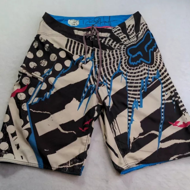 FOX Stretch Regular Danny Harf Signature Unlined Board Shorts Men's Size 34 S6