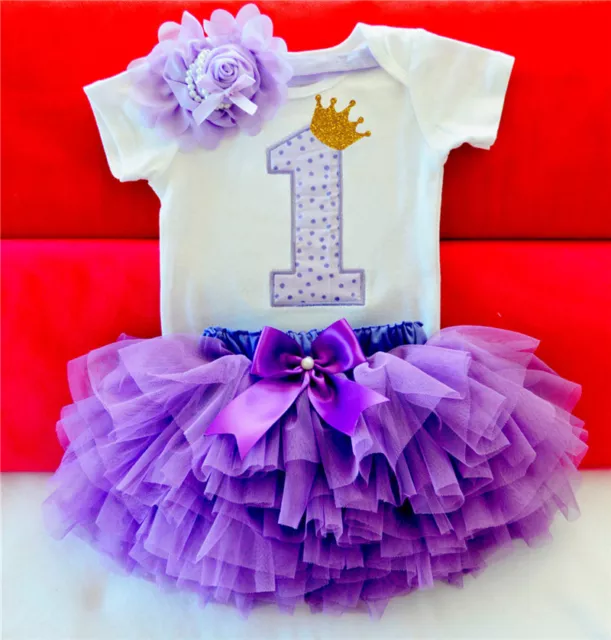 Dresses For Girls 12 Months My Little Baby Girl 1st Birthday  Party Outfits Firs