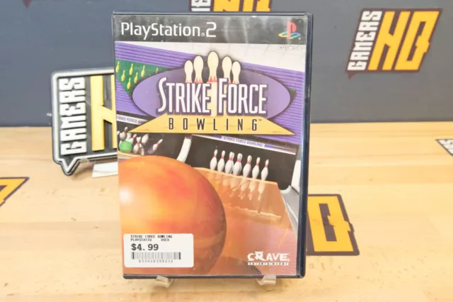 Strike Force Bowling (Sony PlayStation 2, 2004) W/ Insert