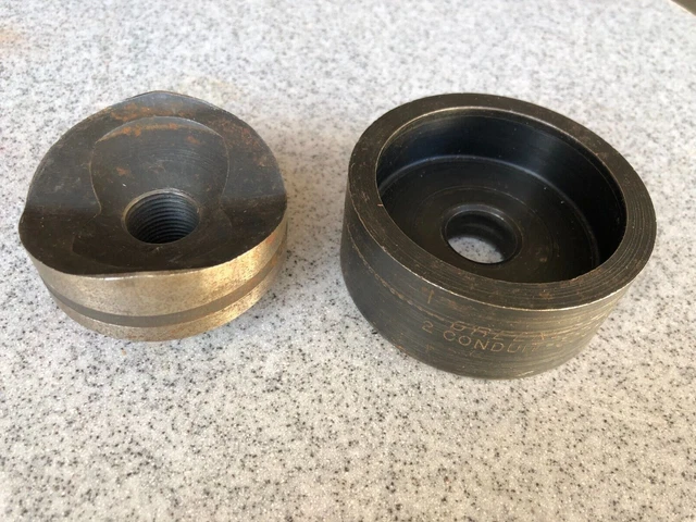 Greenlee 2" Conduit Size Knockout Cutter Punch & Die - 2-3/8" Od