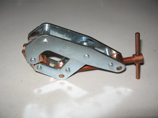 Kant Twist K030T T-Handle Cantilever Clamp 3" Max Opening 1,500 lb Clamp Pres.