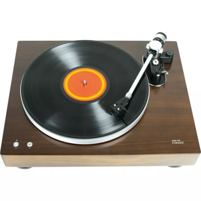 MUSIC HALL CLASSIC  2 Speed Semi Auto Turntable Auto Lift-Shut Off 3