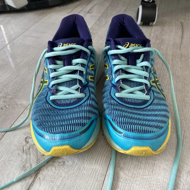 ASICS LADIES GEL Dynaflyte Aquarium Sun Indigo Blue Running Shoes Rrp 130 Gr 21.26 PicClick UK