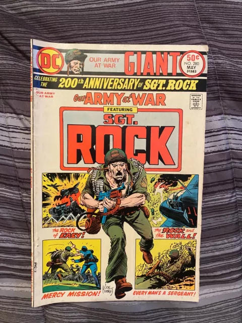 Our Arm At War Featuring Sgt. Rock - DC - Series 1. Choose your comic.