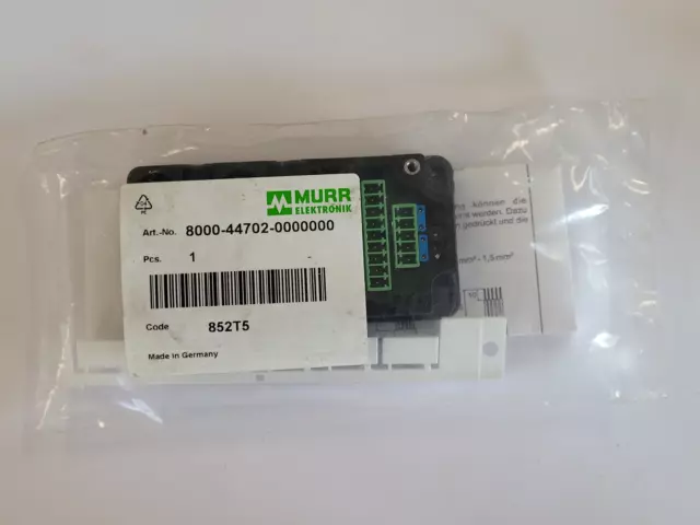 MURR Electronics 8000-44702 Module - New/Original Packaging - Worldwide Shipping