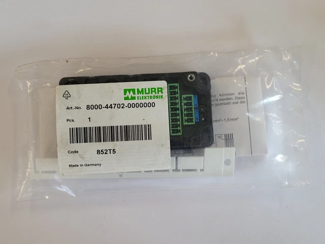 MURR Elektronik 8000-44702 Module - New/Boxed - Worldwide Shipping