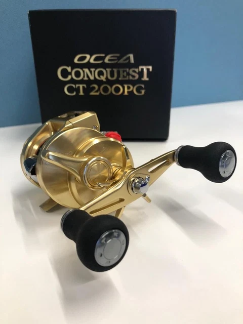 リール SHIMANO 18OCEA CONQUEST CT 200PG Shimano 18 OCEA CONQUEST CT 200PG Right 4.8 Casting Reel New