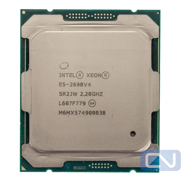 Intel Xeon E5-2698 v4 2.2GHz 50MB 9.6GT/s SR2JW 20 Core LGA2011-3 B Grade CPU Intel Xeon E5-2698 v4 2.2GHz 50MB 9.6GT/s SR2JW 20 Core LGA2011-3 B Grade CPU