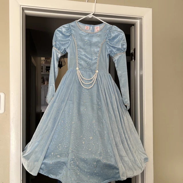 dream play imagine princess dress Vintage Dream Play Imagine Princess Red Velvet Costume Dress With Hoop  Skirt & Pearls  Size 3-5 Years (110-116cm)  Like New