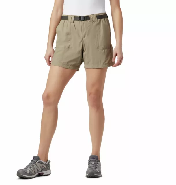 COLUMBIA WOMEN'S SANDY River Cargo Short Shorts, tusk, XL $22.00 - PicClick