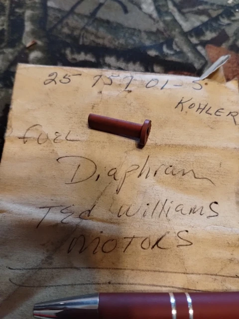 25-75701-5 Diaphragm new  Ted Williams outboard motor