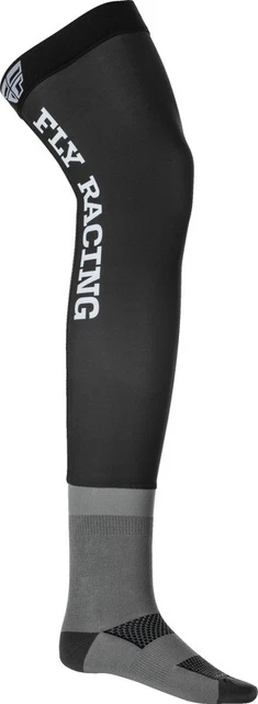 Fly Racing Knee Brace Socks Black/Grey/White