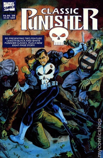 Classic Punisher TPB #1-1ST VF 1989 Stock Image