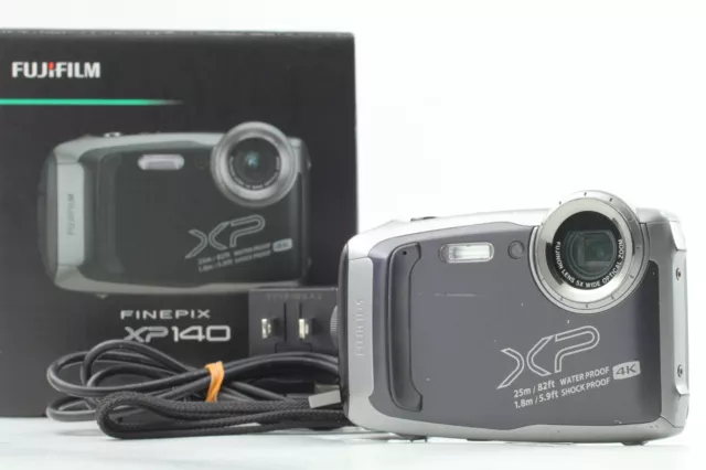 [N COMO NUEVA] Cámara Digital Fujifilm FinePix XP140 16 MP Negra Sin CARGADOR JAPÓN
