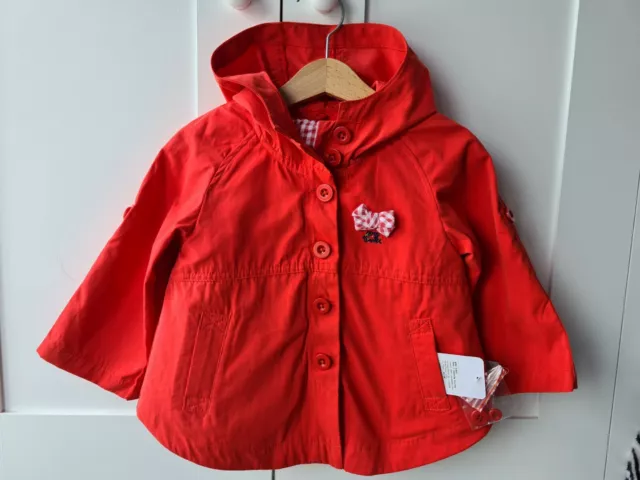 New With Tags Kanz Coat Girls 18-24 Months 2 In 1 Jacket Rrp 59.95 Jacket Spring
