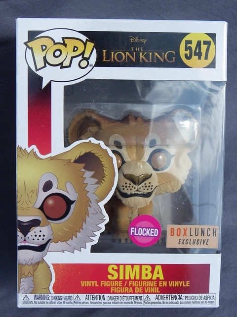 SIMBA ROI LION King DISNEY POP FUNKO edition Flocked box lunch