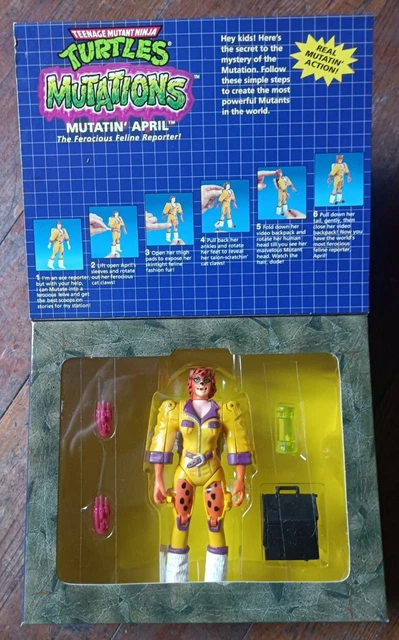 Figurine Mutatin' Mutations Tortues Ninja - Playmates 1992 - Occasion Collection