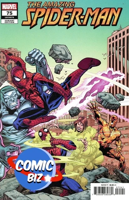 Amazing Spider-Man #75 (2022) Scarce 1:25 Variant Cover *Damaged Copy*