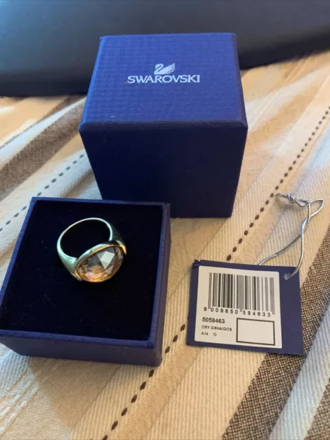 SWAROVSKI Vanilla Ring - NIB New in Box - Size 52 / 6 52 MM 5058463 - ORIG $149