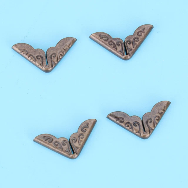 100Pcs 14MM DIY Album Ordner Crafts Scrapbook Antike Bronze Book Corner