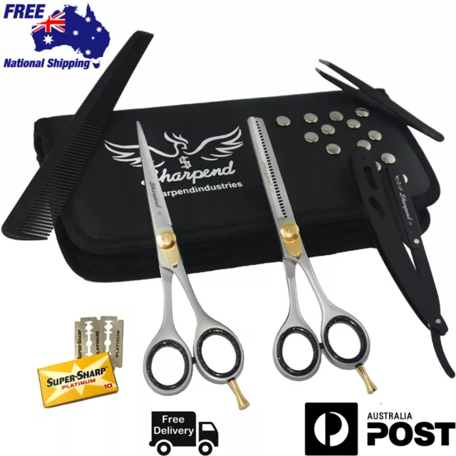 Professional Hairdressing Scissors Barber Salon Hair Cutting Scissors Shears Set